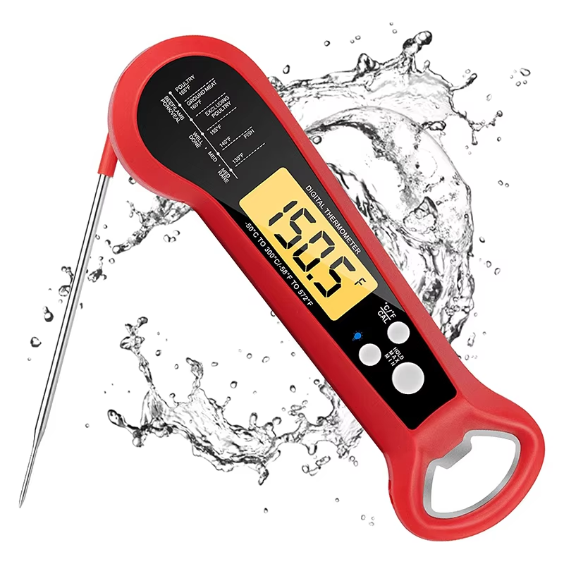 Digital Thermometer Probe - LMETJMA Digitale vleesthermometer Direct afleesbare vleesthermometer