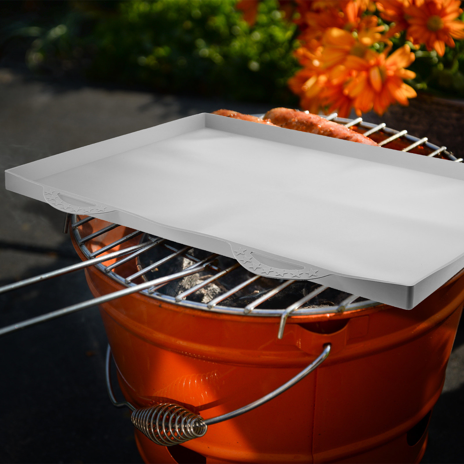 Heat Resistant Mat - Silicone grillmat voor grill, stevige herbruikbare