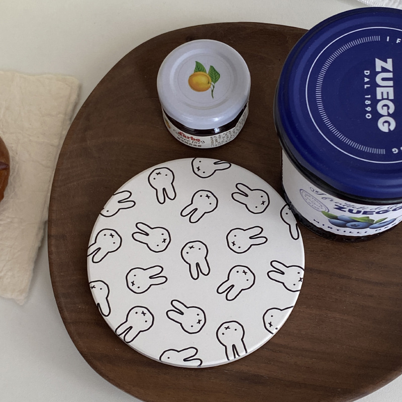 Heat Resistant Mat - Hot Cute Miffy Series Koffiekopje Onderzetters