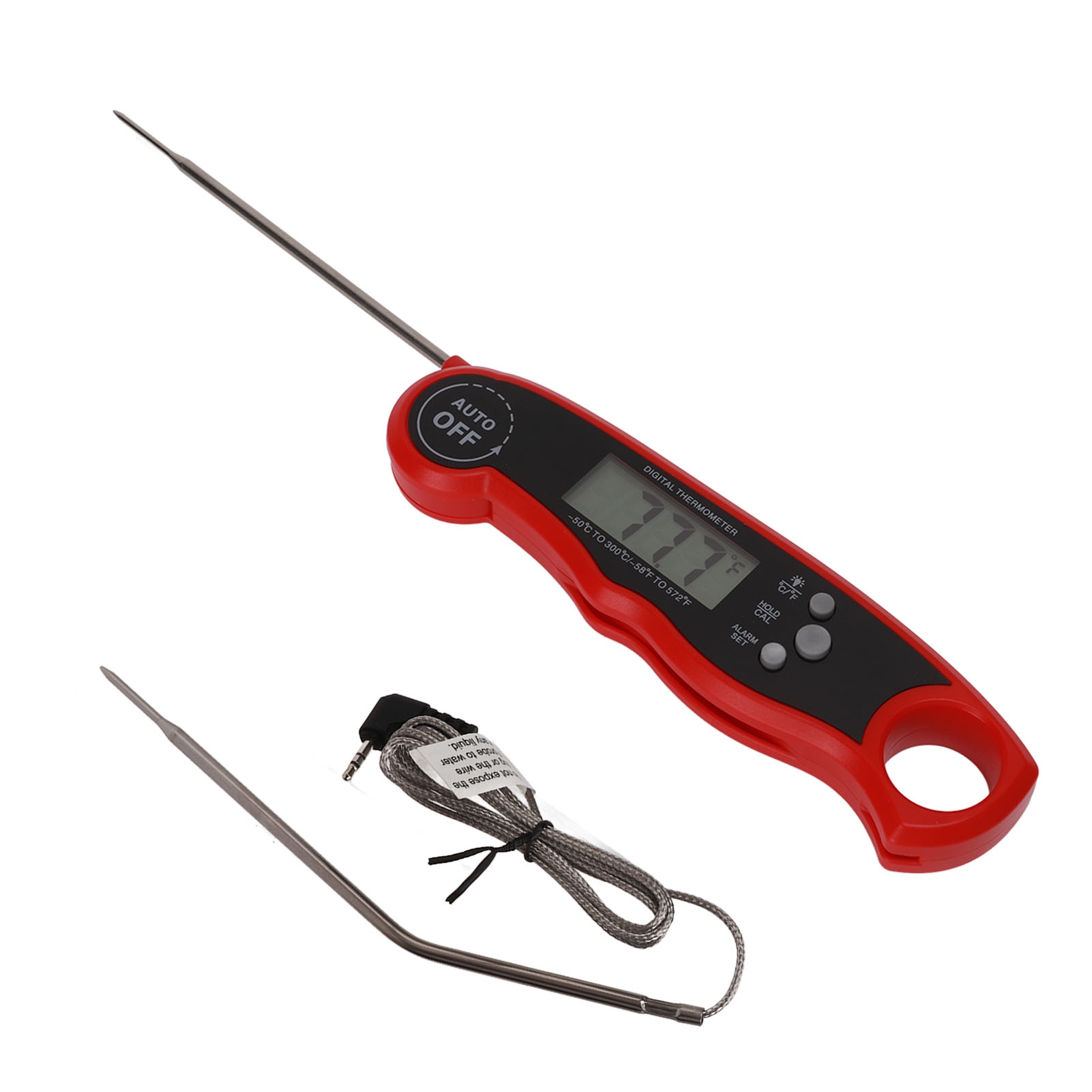 Digital Thermometer Probe - Digitale vleesthermometer met 2 sondes, alarmfunctie