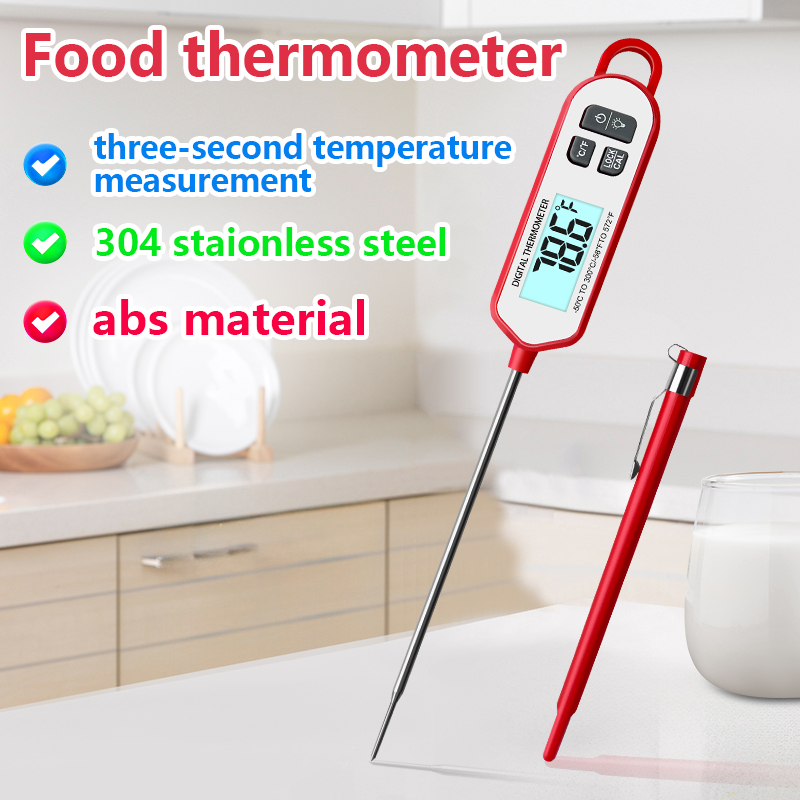 Digital Thermometer Probe - Digitale vleesthermometer Direct afleesbaar display met