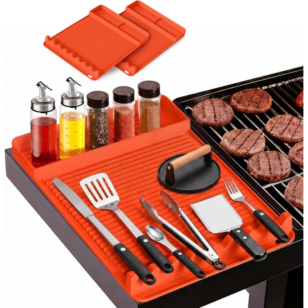 Heat Resistant Mat - Hittebestendige siliconen grillmat - 16x11,5'' antislip