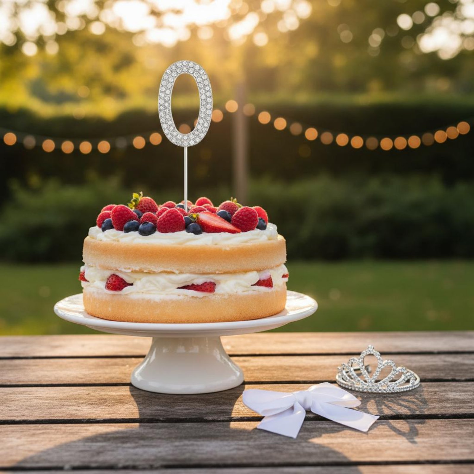 Crystal Crown Cake Topper Spra - Candle. Queen recensie en prijs
