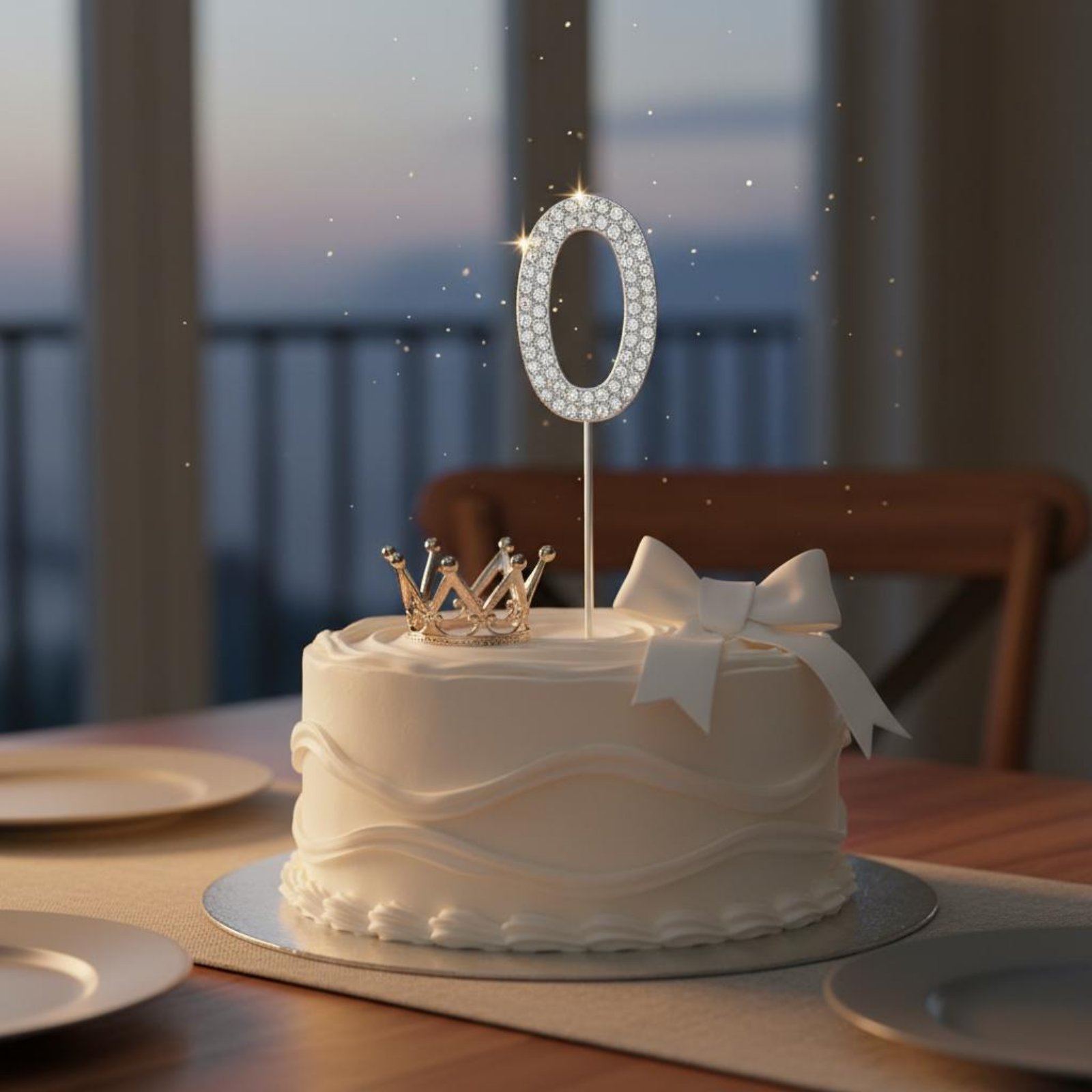Crystal Crown Cake Topper Spra - Candle. Queen recensie en prijs