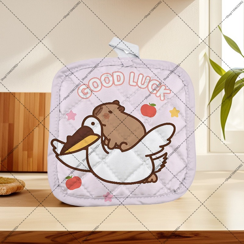 Capybara Cartoon Hittebestendi - Heat Resistant Mat recensie en prijs
