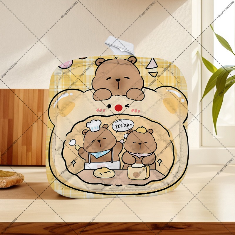 Capybara Cartoon Hittebestendi - Heat Resistant Mat recensie en prijs