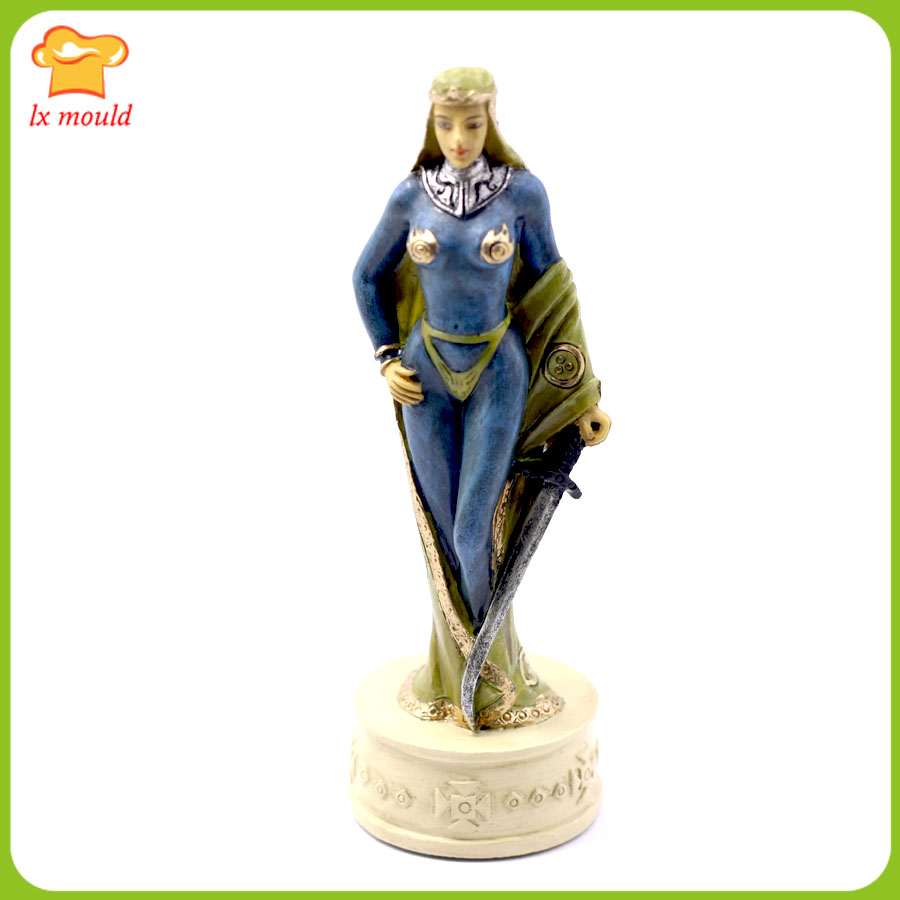 3D Schaken Siliconen Fondant S - Candle. Queen recensie en prijs