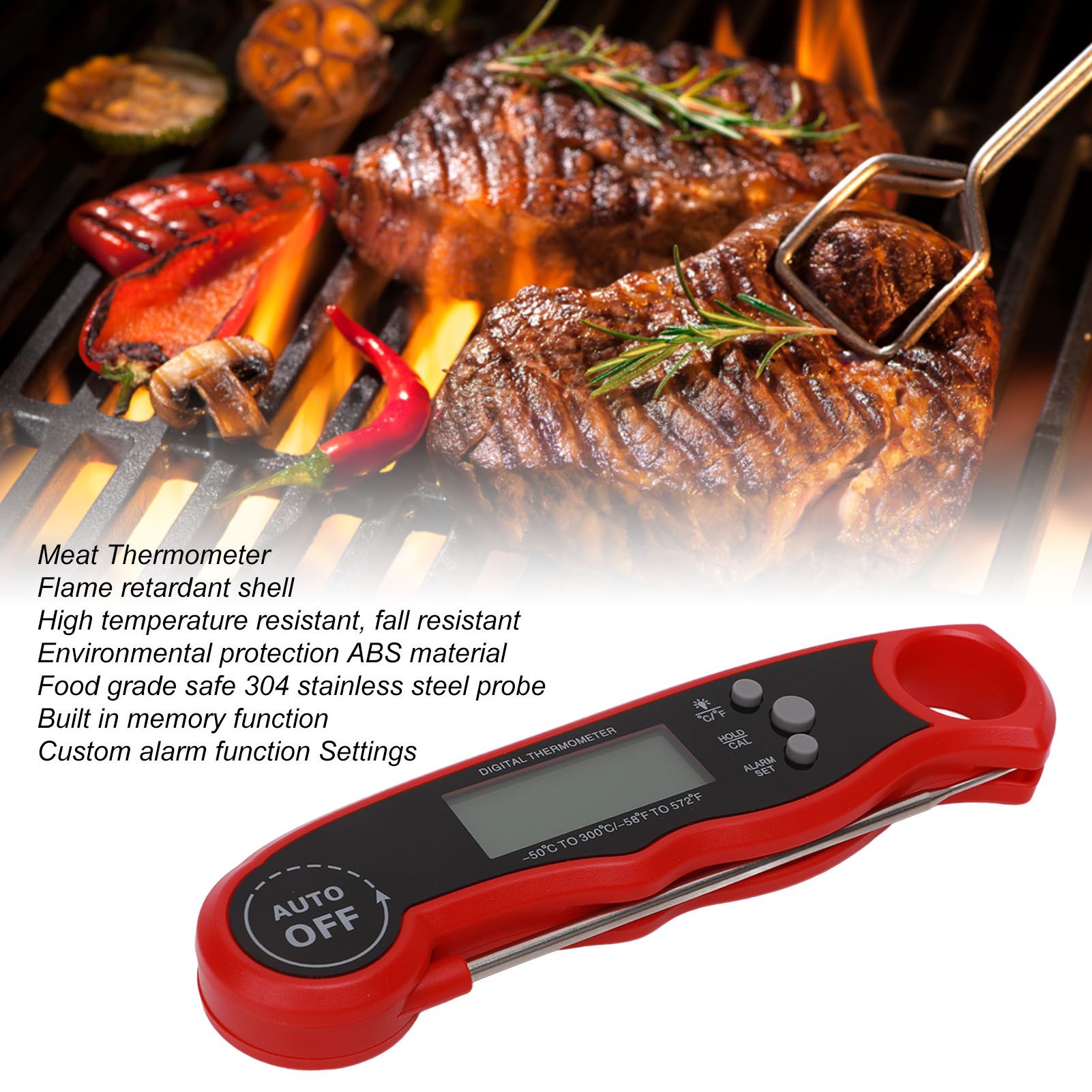 Digitale vleesthermometer met  - Digital Thermometer Probe recensie en prijs