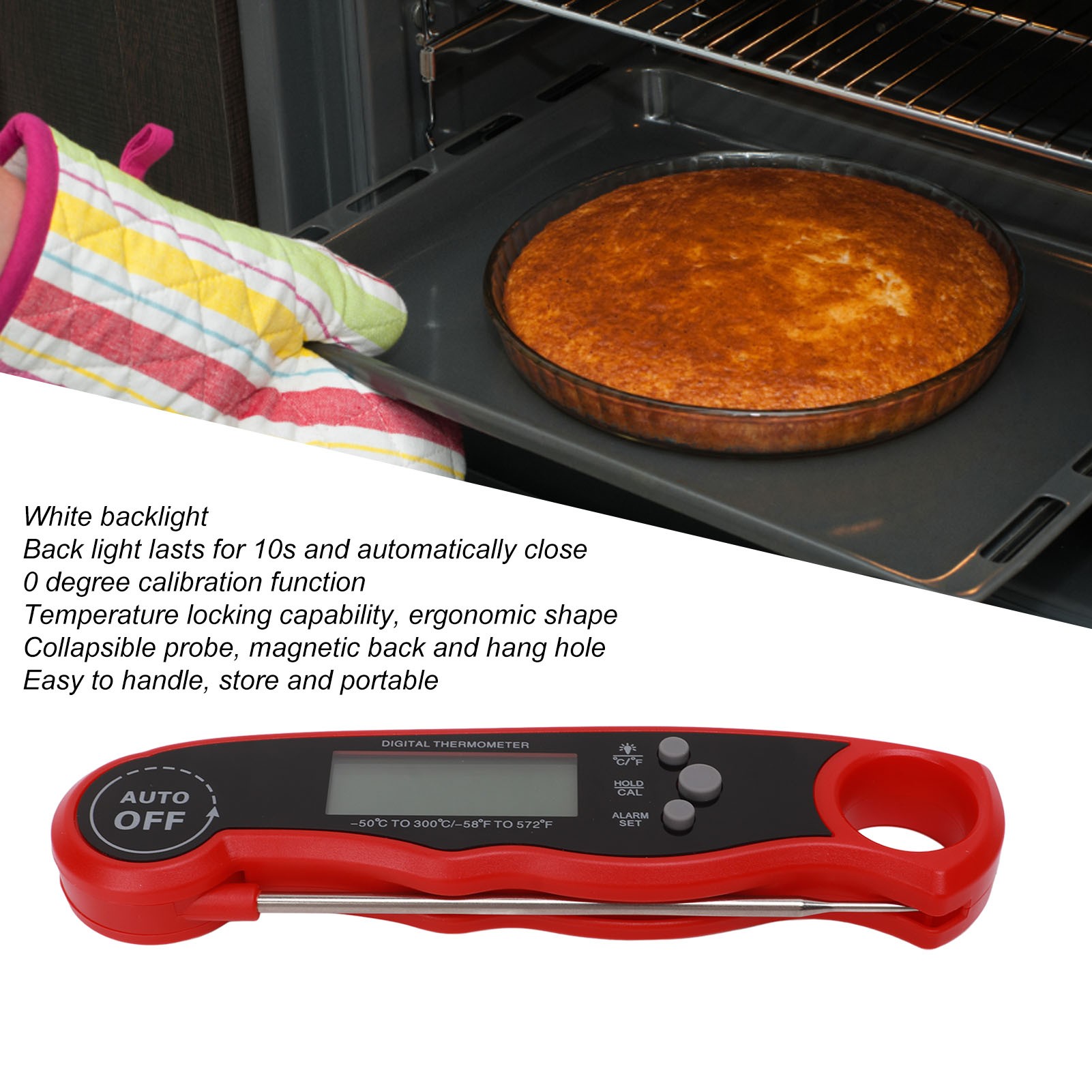 Digitale vleesthermometer met  - Digital Thermometer Probe recensie en prijs