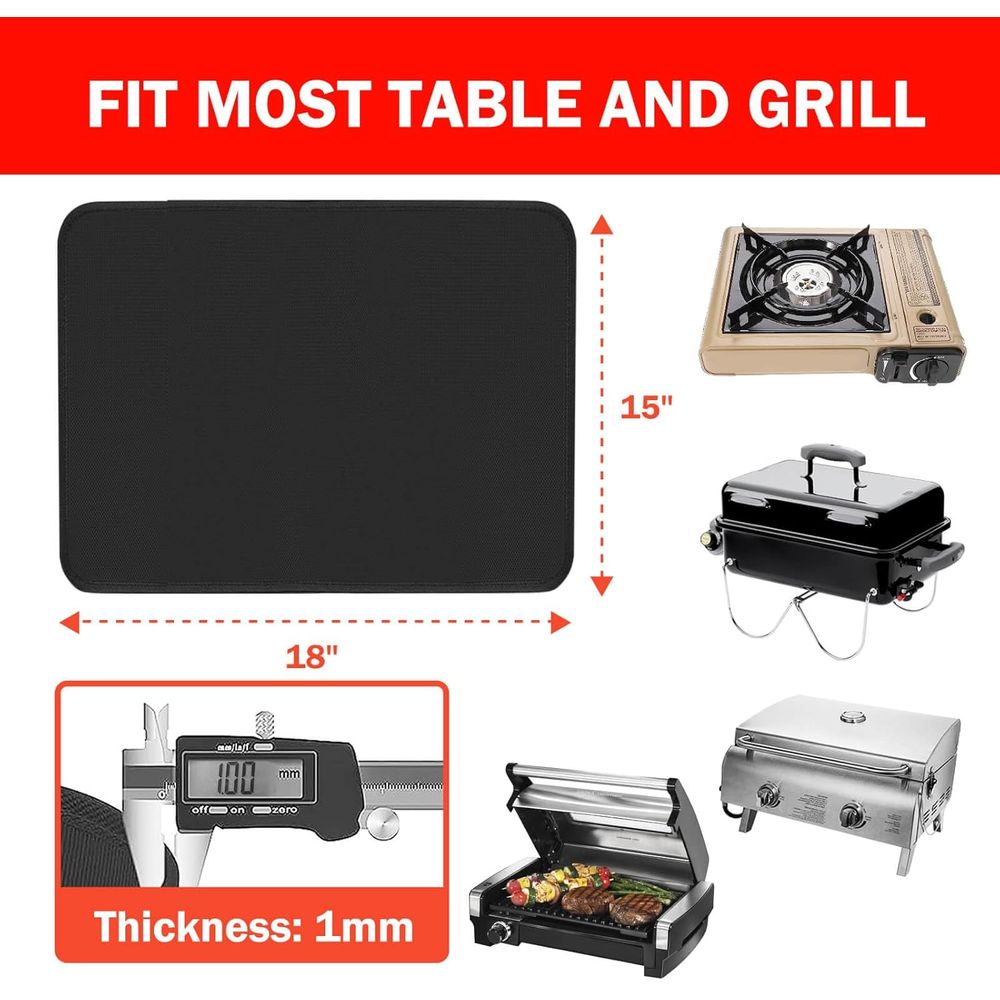 15 x 18 Grillmat - Hittebesten - Heat Resistant Mat recensie en prijs