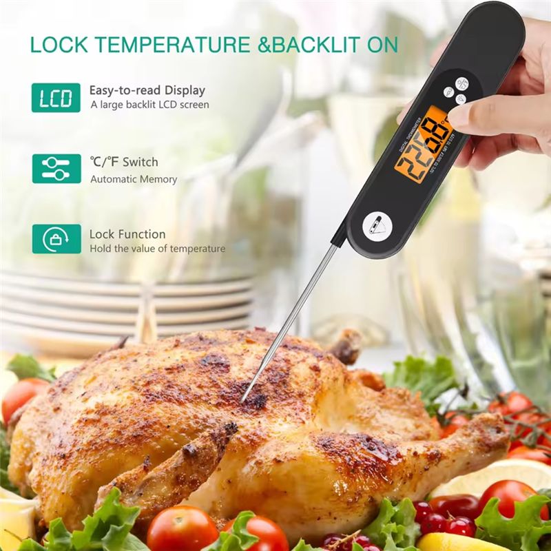 Digitale BBQ-voedselthermomete - Digital Thermometer Probe recensie en prijs