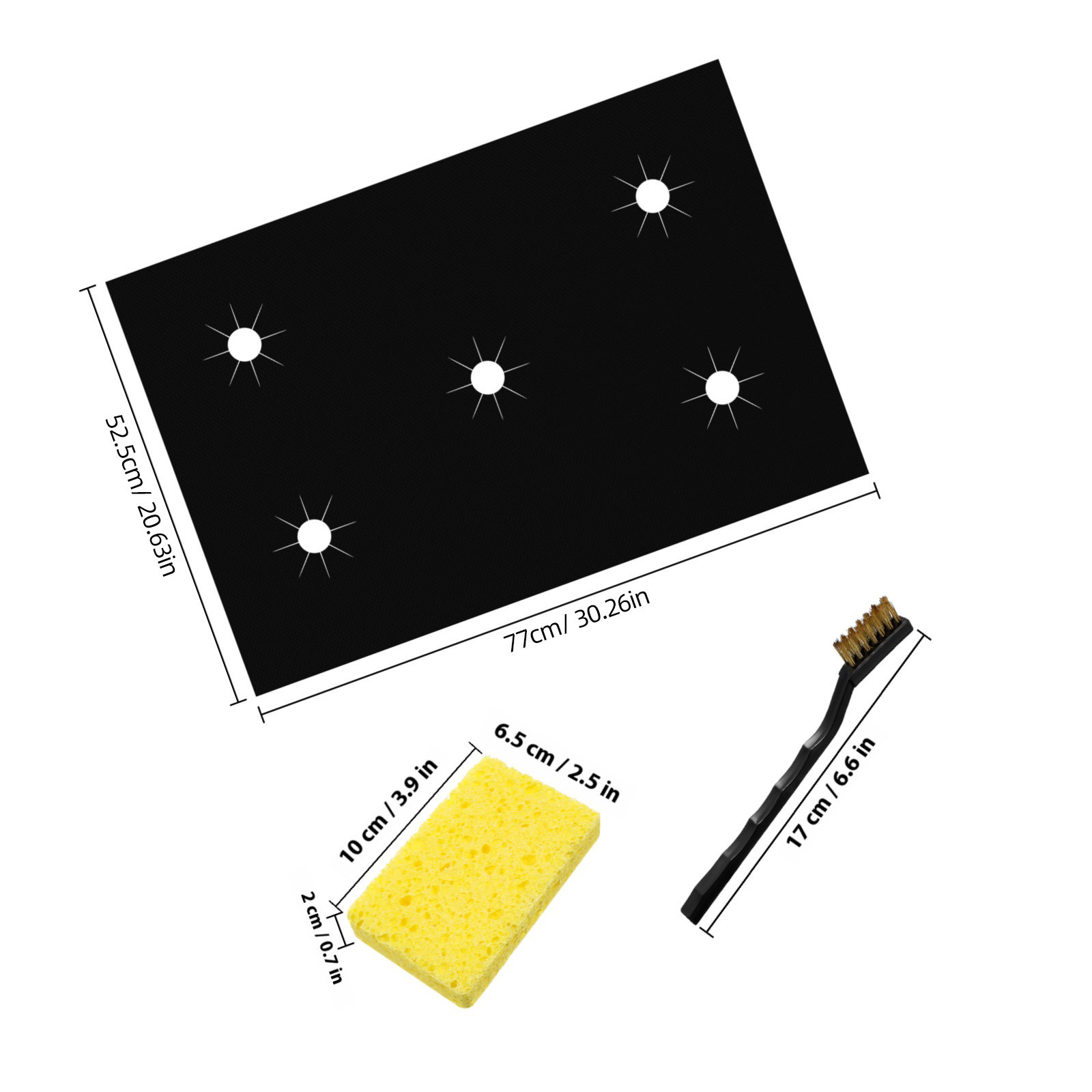 1 Set Kookplaatbescherming voo - Heat Resistant Mat recensie en prijs