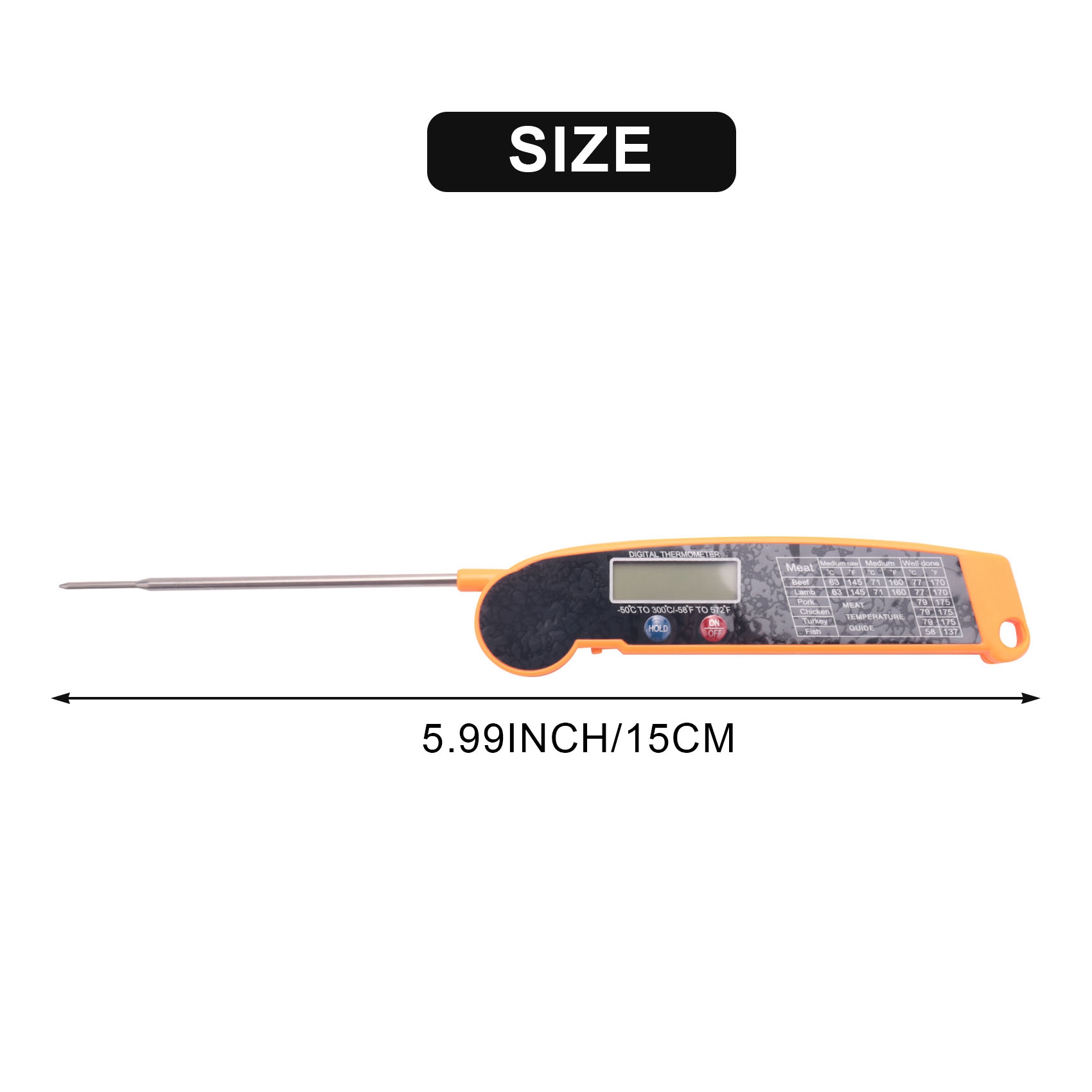 Digitale direct afleesbare vle - Digital Thermometer Probe recensie en prijs